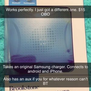 Brand new Bluetooth speaker